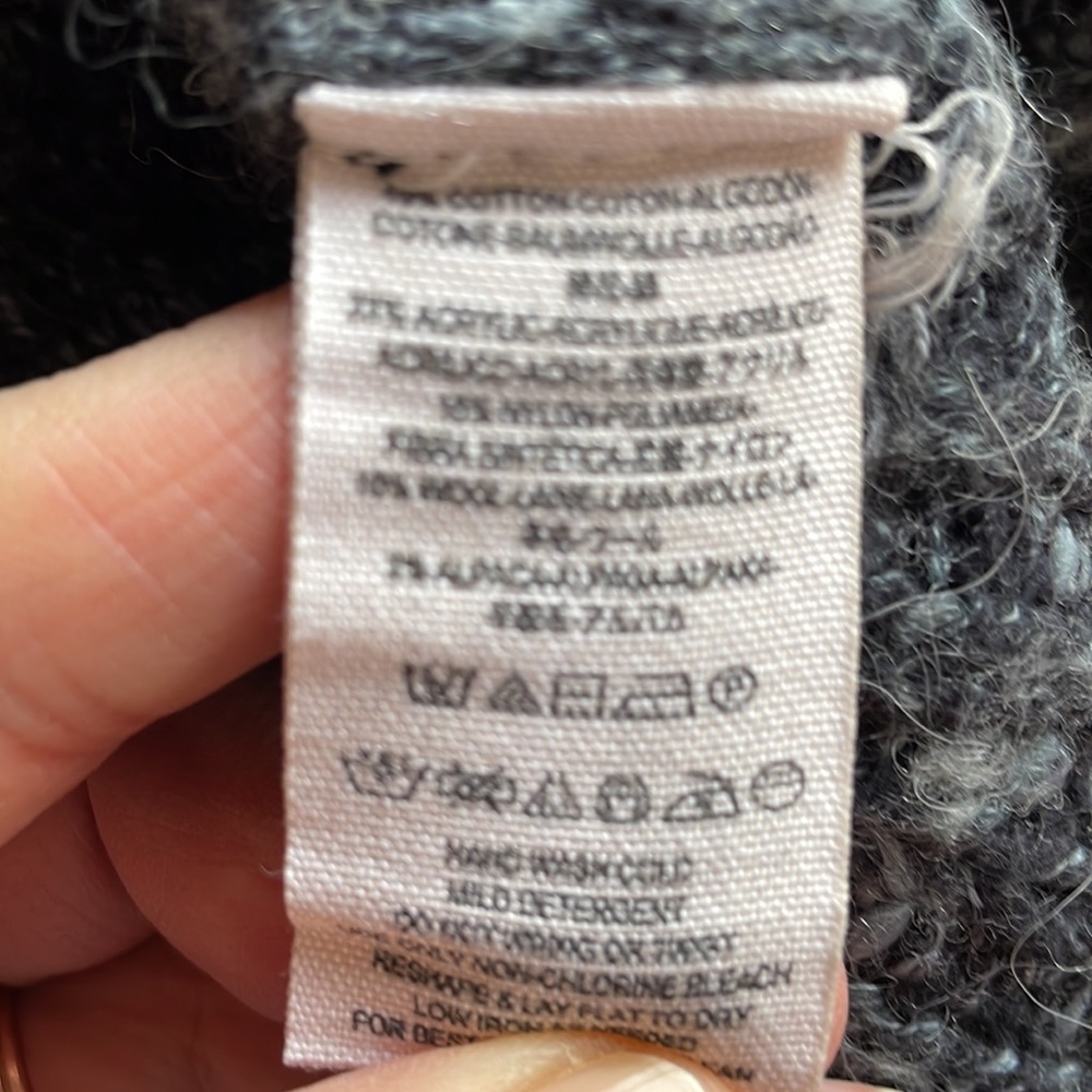 Free People Cropped Alpaca blend sweater - Picture 4 of 9